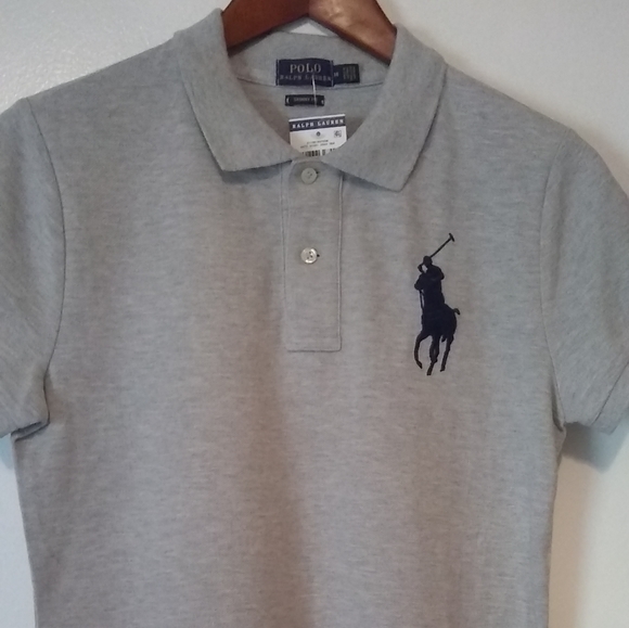Polo Ralph Lauren Other - Polo Ralph Lauren, Skinny Fit, Polo Shirt, Gray.